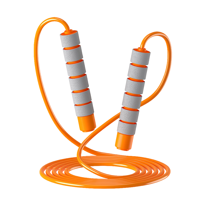 TS-1 PVC-köysisienikahvainen hyppynaru lapsille