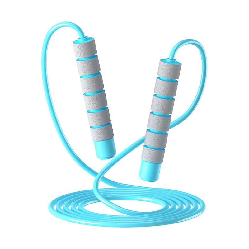 TS-1 PVC-köysisienikahvainen hyppynaru lapsille