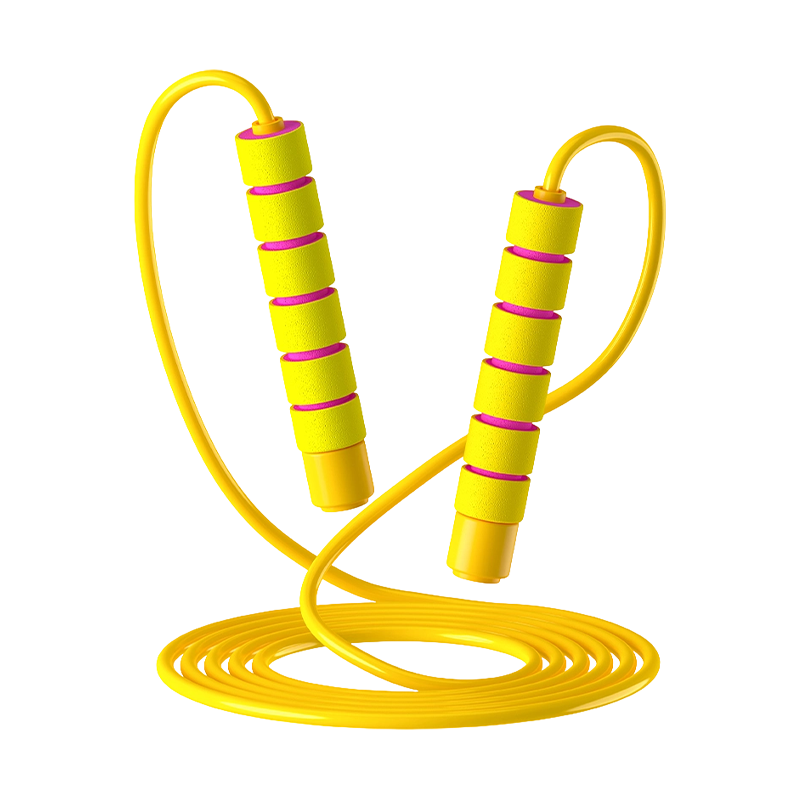 TS-1 PVC-köysisienikahvainen hyppynaru lapsille