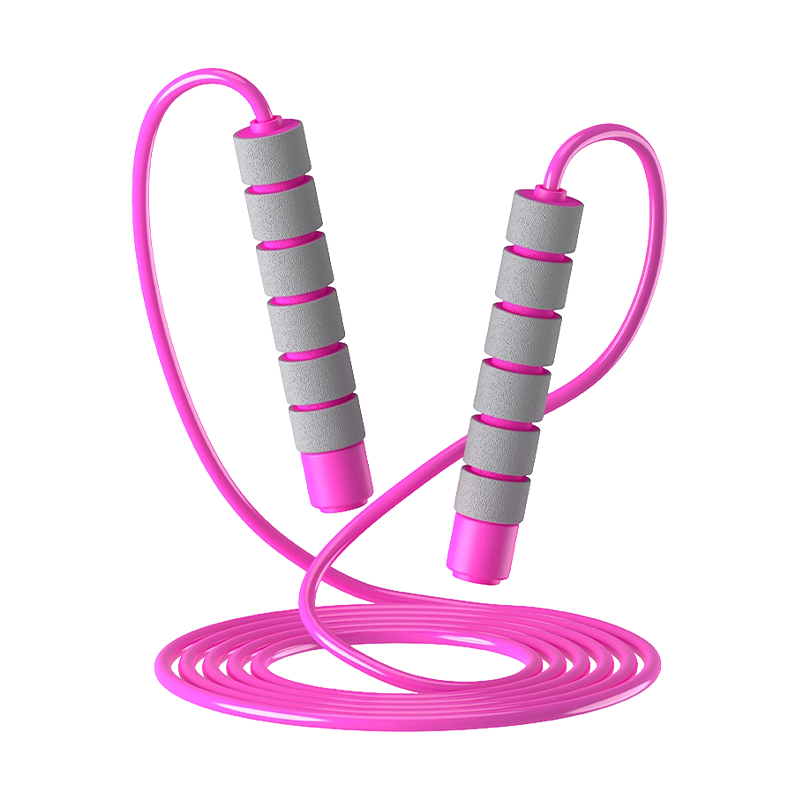 TS-1 PVC-köysisienikahvainen hyppynaru lapsille