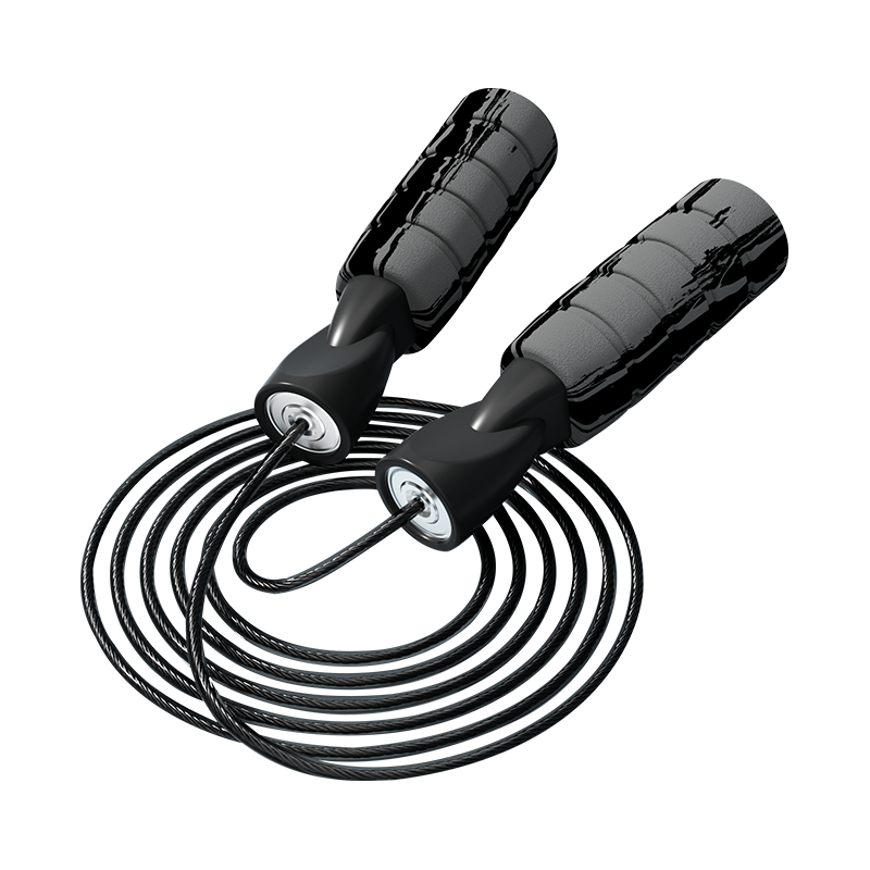 TS-4 Color Graffiti/Yksivärinen vaahtomuovisienikahvainen hyppynaru aikuisille