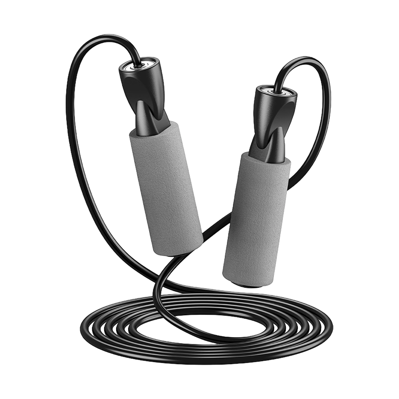 TS-4 Color Graffiti/Yksivärinen vaahtomuovisienikahvainen hyppynaru aikuisille